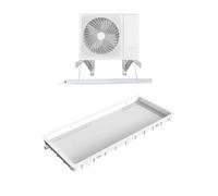 Bac de récupération des condensats pour climatiseur, Compatible avec Les climatiseurs Split intérieurs/extérieurs (300 cm, 91,5 x 45 x 3 cm)