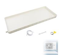 Bac de Récupération Des Condensats pour Climatiseur en Plastique, Accessoire Climatiseur Mobile, Idéal pour les Systèmes de Climatisation Split Intérieurs e Extérieurs à Pompe à Chaleur(81.5x32cm/32x1