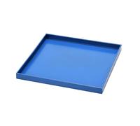 Bac de Récupération D'huile de Fond de Voiture, Tampon Anti-éclaboussures de Carter D'huile en Acier Inoxydable, Plateau de Cage À Chien Étanche(125x65x5cm/49.2x25.6x2in)