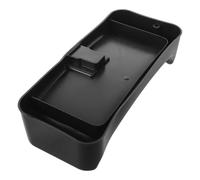 Bac de Récupération Noir pour Compresseur de Réfrigérateur en Plastique | Bords Relevés, Fixation à Clipser, Installation Facile, Placement Stable, Zone sous Appareil Sèche