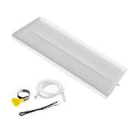 Bac de récupération portable, Bac de récupération universel des condensats AC, PP Durable, 1-2P/3-5P, fenêtre intérieure et extérieure(32x13x1")