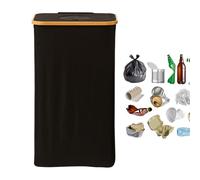 Bac de recyclage de cuisine - Porte-trash compact pour une organisation écologique, économie d'espace avec grande capacité, collecteur de déchets pour le dortoir de salle de bain de la chambre, étanch