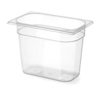 Bac de restauration en polypropylène GN 1/4 hauteur 200 mm - Hendi 880302