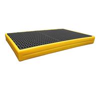 Bac de rétention 41L avec caillebotis PE à poser - DRAKKAR EQUIPEMENT - 72814