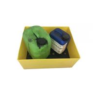 Bac de rétention avec caillebotis 44 litres anti uv 50x40 cm - Jaune