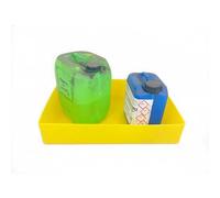 Bac de rétention Bidons 25 litres anti UV 58x40 cm - Jaune