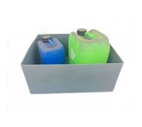 Bac de rétention Bidons 44 litres anti uv 50x40 cm - Gris