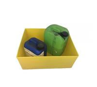 Bac de rétention Bidons 44 litres anti uv 50x40 cm - Jaune