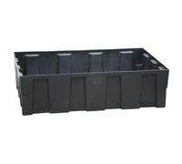 Bac de rétention EURO-PE sans caillebotis - Capacité rétention 250 litres - CEMO