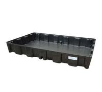 Bac de rétention LABO MODULAIRE PE 120 litres sans caillebotis en PE - CEMO