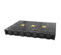 Bac de rétention LABO MODULAIRE PE 250 litres avec caillebotis en PE - CEMO