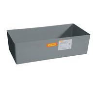Bac de rétention PFV 65 litres sans caillebotis - Résistant aux huiles, fioul, gasoil, produits chimiques - CEMO - 10380