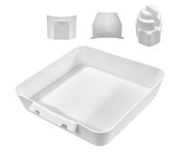 Bac de rétention pour Lave-Linge | Plateau Anti-Fuite Imprimé en 3D | Bac De Récupération De Rechange pour Lave-Linge pour Buanderie, sous-Sol, Appartement, Propriétaires, Bailleurs, (E, One Size)