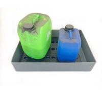 Plast'Up Bac de rétention en polyéthylène avec caillebotis gris - F51028CG