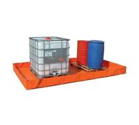 Bac de rétention souple 1 750 PVC renforcé - Pour huiles, lubrifiants, eaux usées - CEMO - 90108