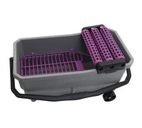 Bac de rinçage 18 L DUOBAC 18P pour nettoyage de joints de carrelage sur grandes surfaces SIDAMO - 11255070