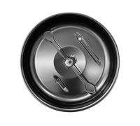 Bac de roue de secours dans le fond de coffre pour BMW Série 02 E10 (03/1966-07/1977)