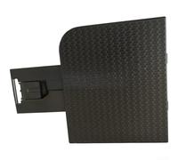 Bac de sortie papier compatible avec les imprimantes HP 1536, 1566, 1606, matériau PC haute résistance pour une collecte efficace du papier, finition noire et blanche, taille standard (noir)