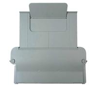 Bac de sortie papier compatible avec les imprimantes HP OfficeJet Pro 9010, 9012 et 9015, grande capacité, rétractable, gris.
