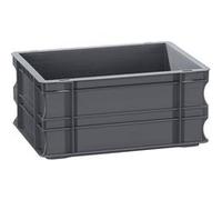 Bac de stockage gerbable en plastique - 15 litres - Gris - Viso G