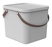 Bac de tri Rotho Albula 40L conteneur de stockage blanc mat Blanc G