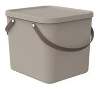 Bac de tri Rotho Albula 40L conteneur de stockage cappuccino Cappuccino