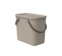 Bac de tri Rotho Albula Conteneur de stockage de 25 litres - couleur cappuccino