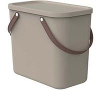 Bac de tri Rotho Albula Conteneur de stockage de 25 litres - couleur cappuccino Cappuccino