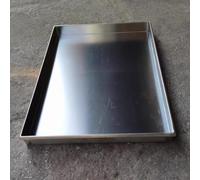 Bac de Vidange de Condensat de Climatiseur for Climats Mobile Acier Inoxydable 304 0.8mm Antis Goutte Récupération Eau Éfficace for Fenêtres et Split(60x110cm(24x43in))