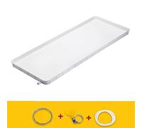 Bac De Vidange De Condensat En Plastique Raccord De Vidange AC Bac D'égouttement PP Climatiseur Unité Externe Bac À Eau Pour Systèmes De Pompe À Chaleur Universal Split Air Conditioner ( Color : 1-2P