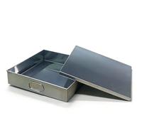 Bac de Vidange Inox 304 5cm Hauteur Antis Fuite Collecteur D’eau Bac Condensat Clim for Climatiseur Lèche Frite Rôtissoire Cache Pots Plantes Vertes(80x90cm(32x36in))