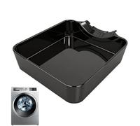 Bac De Vidange Lave-Linge Accessoire Filtre À Peluches Réutilisable | Avec Entonnoir Bac D'Égouttement Pour Lave-Linge Frontal Pour Sol Propre Et Sec, Protection Buanderie, Anti-Odeurs Et Taches