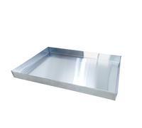Bac de vidange pour machine à laver et lave-vaisselle - Tapis de protection de sol sans trou - 40 x 40 x 2 cm - Solution anti-fuite