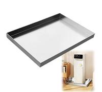 Bac de vidange pour machine à laver, sans fuite, en acier inoxydable 304, plateau d'égouttement de 1 mm d'épaisseur, bac anti-fuites pour protection du sol, facile à nettoyer