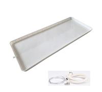 Bac de vidange pour unité de climatisation - Bac d'égouttement portable avec kit de drainage et bac pour une utilisation en intérieur/extérieur - Accessoire de refroidissement essentiel