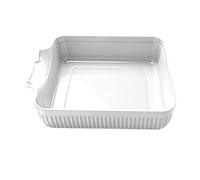 Bac de vidange universel pour machine à laver - Compact - Anti-déversement | Plateau Entonnoir de vidange pour appartement Location Cuisine Garage Sols