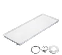 Bac D'égouttage de Climatiseur, Bac de Récupération HVAC avec Drain, Coussin D'égouttement de Climatiseur de Fenêtre, for Systèmes de Pompe À Chaleur de Climatiseur Split Universels (Color : 3-5P, S