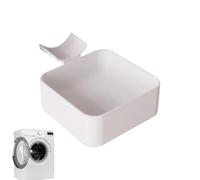 Bac D'égouttage De Laveuse, Bac De Récupération D'eau Anti-fuite Pour Machine À Laver À Chargement Frontal, Installation Facile Sous Le Filtre De Vidange, Entonnoir De Vidange De Machine À Laver