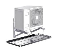 Bac d'égouttement avec Trou de Drainage Bac d'égouttement pour climatiseur en Acier Inoxydable, pour fenêtre AC Mini unités divisées (Couleur : 1-2P/85 * 39CM)