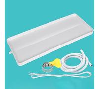 Bac D'égouttement de Climatiseur, Bac Condensat Pompe A Chaleur, Kit de Raccord de Vidange avec Tuyau de Vidange de Condensation, pour Systèmes Universels de Pompe à Chaleur de Climatiseur Split ( Col