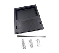 Bac d'égouttement étendu pour Gaggia Classic Pro Format Low Profile avec zone de déchets étendue et tube de vidange positionné pour un contrôle fiable du débit (C)