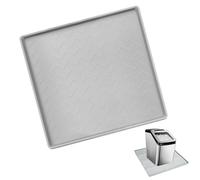 Bac d'égouttement pour climatiseur - 55,9 x 55,9 x 1,8 cm | Plateau d'égouttement étanche | Plateau antidérapant en silicone pour machines domestiques, automobiles, petits réfrigérateurs
