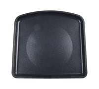 Bac d'égouttement pour friteuse à air comprimé de 6 litres - Réutilisable - En acier au carbone - Cuisson propre - Noir