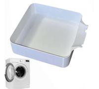 Bac D'égouttement Pour Lave-Linge,Bac De Récupération D'eau Anti-Fuite Pour Lave-Linge à Chargement Frontal,Base De Protection D'appareil Imprimé 3D Pour Gérer Les Petites Gouttes D'eau,Plateau,Blanc