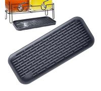 Bac D'Égouttement Tapis Collecteur en Silicone Antidérapant à Grille