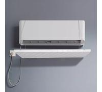 Bac d'égouttement universel AC avec drain, bac de vidange de condensat et kit de tuyau, compatible avec divers climatiseurs pour installation intérieure et extérieure