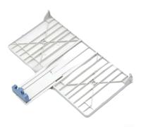 Bac d'entrée en papier pour HP LaserJet 1018 1020plus 1010 1012 1015 - Remplacement fiable du tiroir d'assemblage de cassette - Design anti-basculement - Mesures standard (blanc)