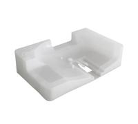 Bac d'évaporation du compresseur pour réfrigérateur congélateur bac récupérateur d'eau frigo dégivrage condensats plastique pièces bac de vidange compresseur de rechange universel (225 x 140 x 60 mm)