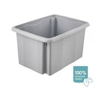 Bac empilable en plastique 15 litres - Gris