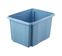 Bac empilable en plastique 30 litres - Bleu